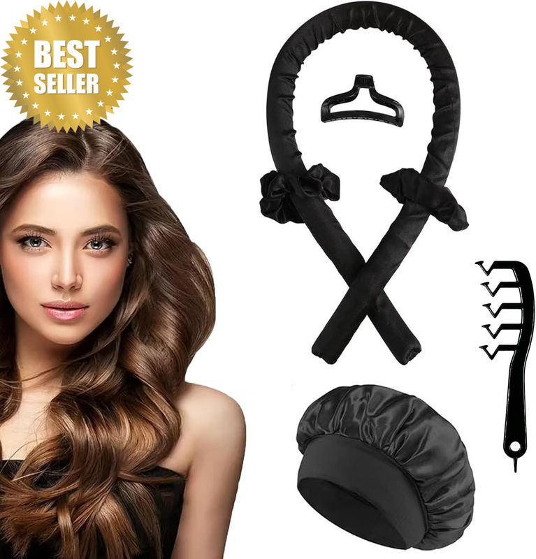 6 Pack Heatless Curls, Heatless Hair Curler Overnight, No Heat Overnight Curls S