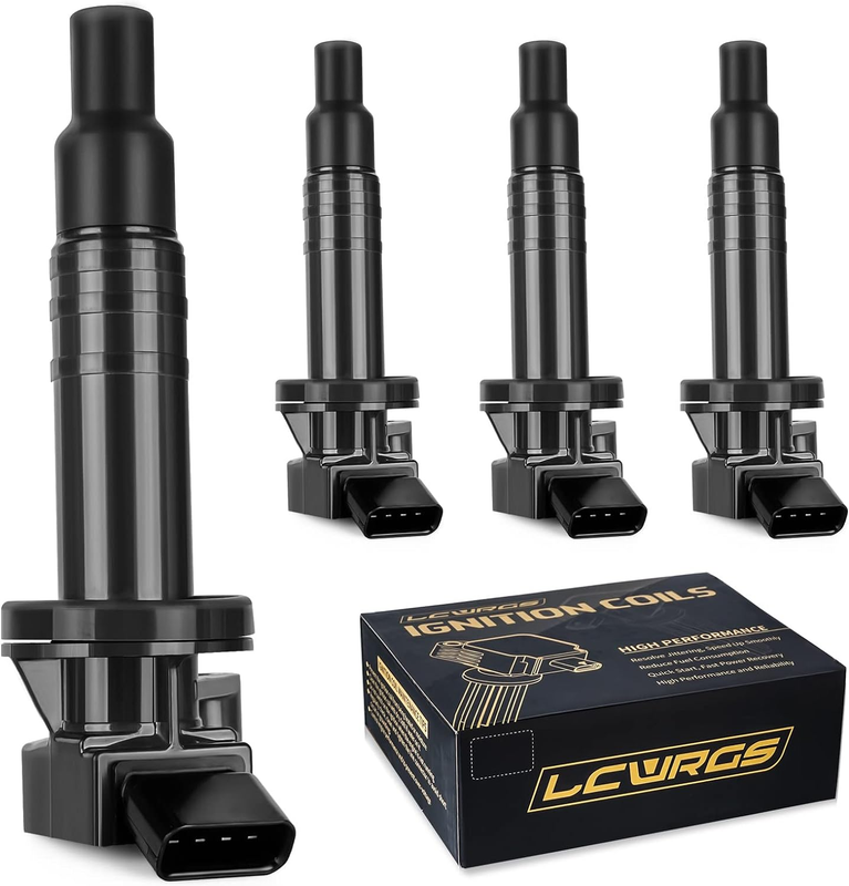 4 Ignition Coil Pack for 1.8 L4 Toyota Corolla Matrix Celica Pontiac Vibe Chevy