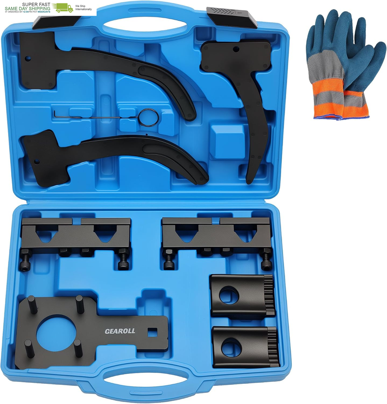 Timing Chain Lock Tool Kit, Chrysler 3.6 Pentastar Engine Timing Tool Kit Compatible with VW Jeep Chrysler Dodge 3.6L Pentastar Engine Replace 10200A 10202 10369 10198A 2025200090 EA888