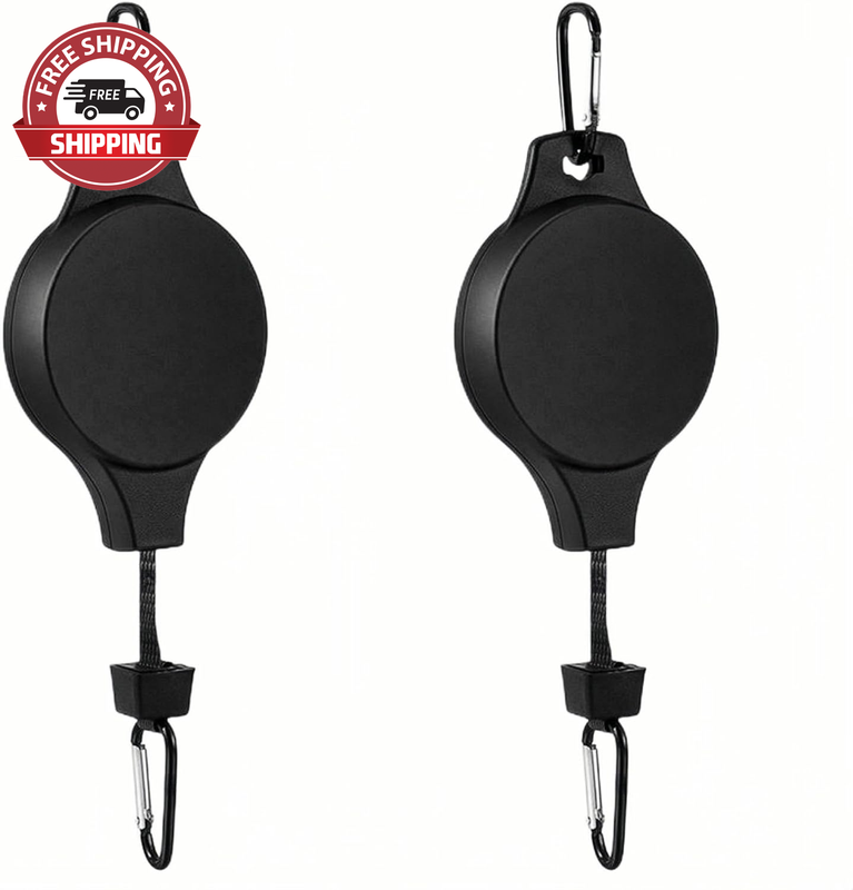 2PCS Plants Hooks,Plant Pulley Set for Hanging Garden Baskets Pots, Birds Feeder