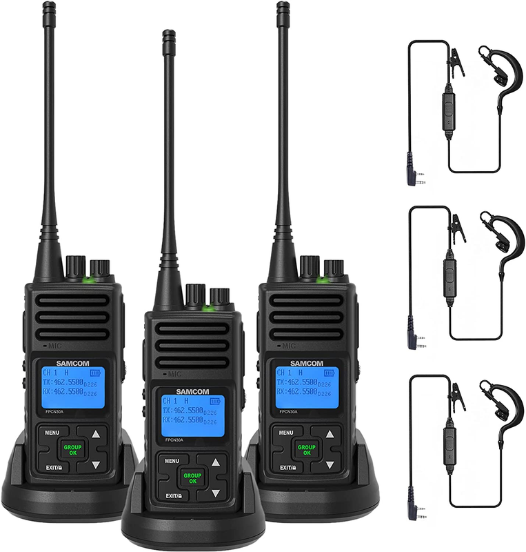 Long Range 5 Watts 2 Way Radio With Earpiec
