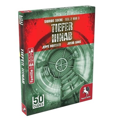  / 50 Clues - Tiefer hinab (Sigrids Suche, Teil 2 von 3) /  4250231738609