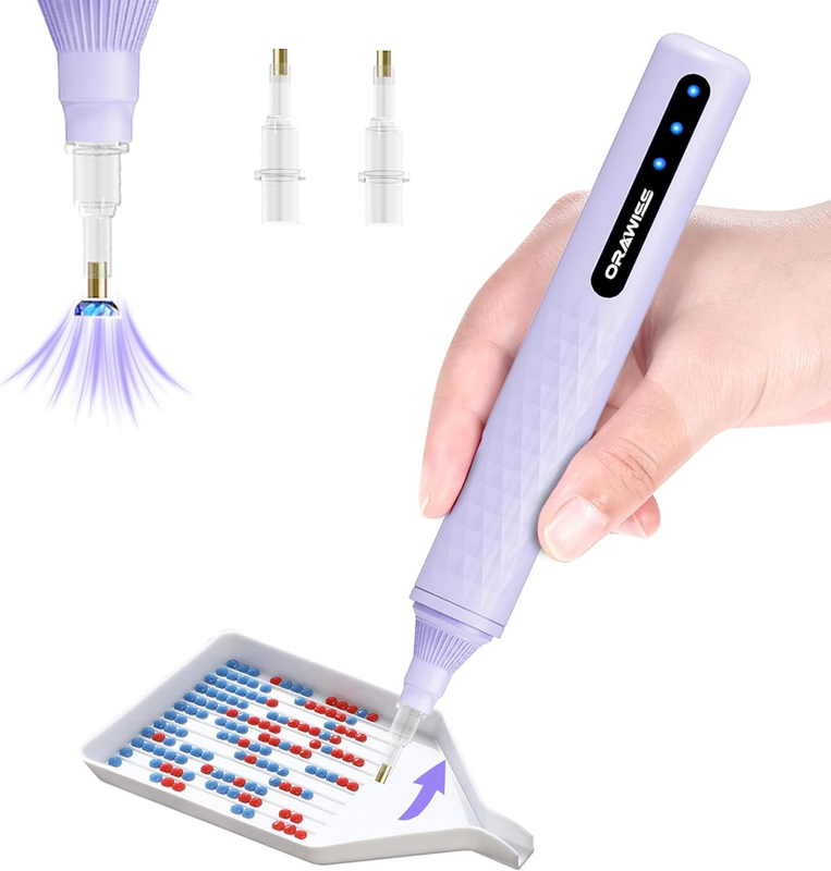 Electric diamond painting pen, Vacuum diamond art pens no wax needed | Cordless,