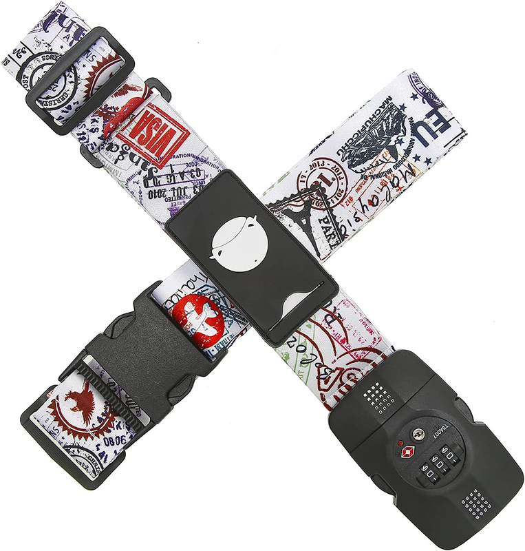 Straps Tsa Approved, Adjustable Travel Suitcase Belts Fi
