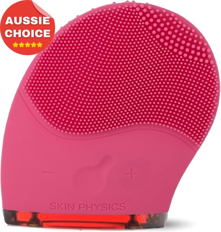 Dermasonic+ Sonic Facial Cleanser 3-in-1 LED Light Therapy Anti-Aging Device