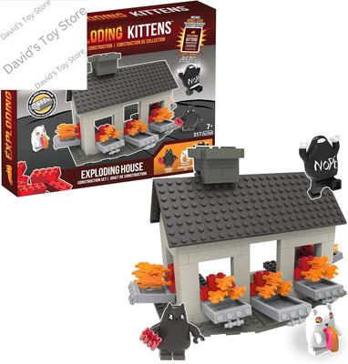 Exploding Kittens - House Scene (317 Pieces)
