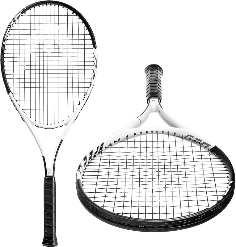 Adult Tennis Racket - Pre-Strung Light Balance 27.5 Inch Rac
