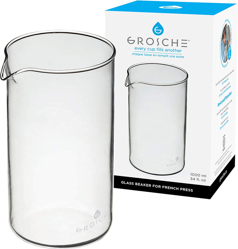 Replacement Glass Beaker, 34 Oz
