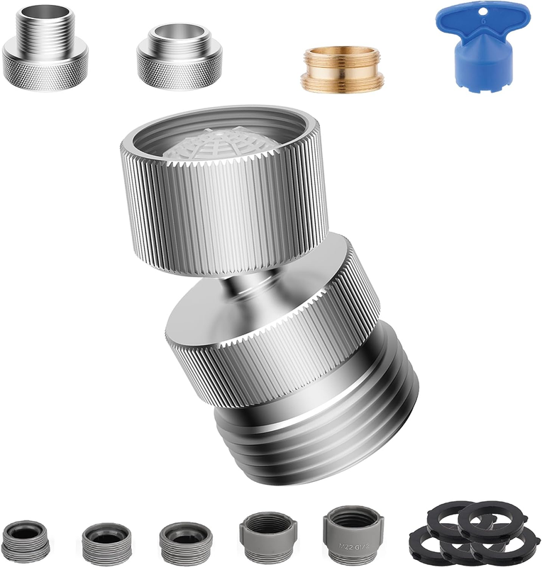 Adapter Kit With Swivel Ball Joint And Aerator