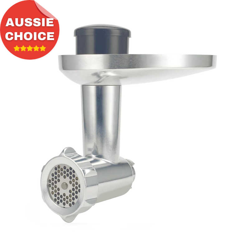 Stand Mixer Food Mincer Attachment KAX950ME Sausage Filler Kebbe Maker Silver