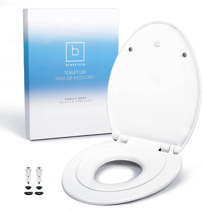 With Toddler Seat Built In, Soft Close, Quick Release