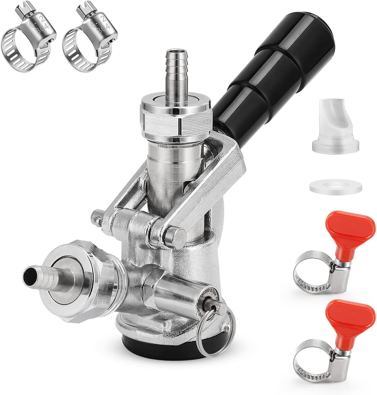 Keg Coupler 304 Stainless Steel Probe Sankey Keg Coupler D System Keg Tap for Ke
