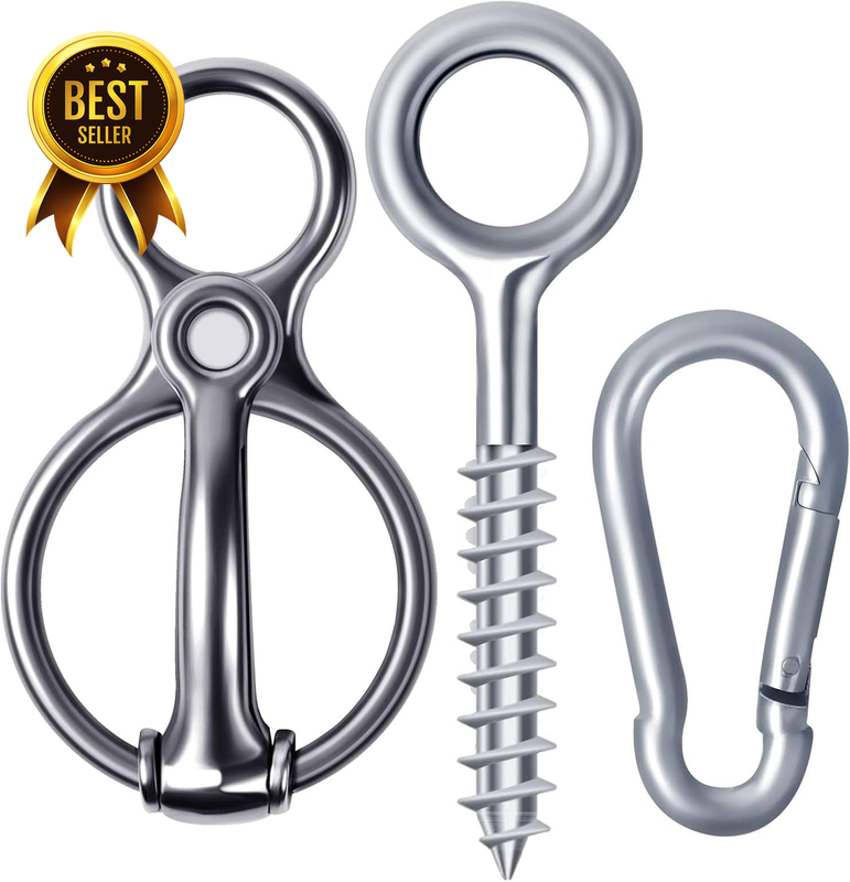 Stainless Steel Blocker Tie Ring for Horses Stable Trailer Tack