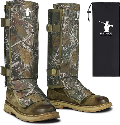 Snake Gaiters Snake Chaps, Waterproof Lower Legs Snake Guards, Snake Bite Protec