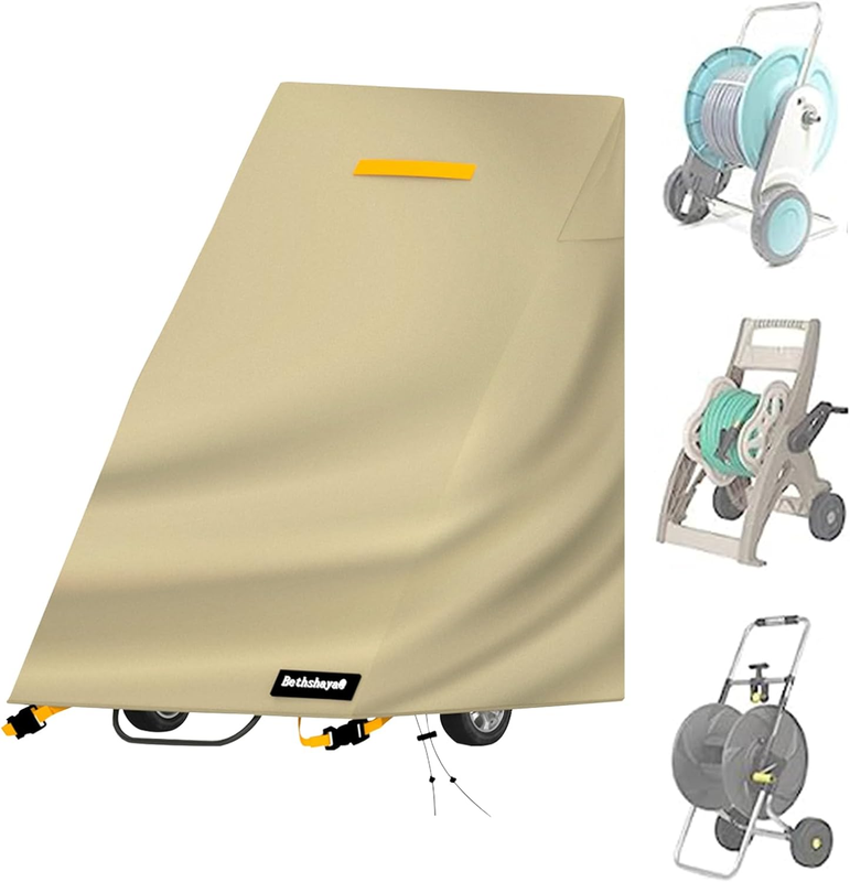 Veranda Patio Free Standing Portable Garden Hose Reel Cover,Waterproof, Dustproo