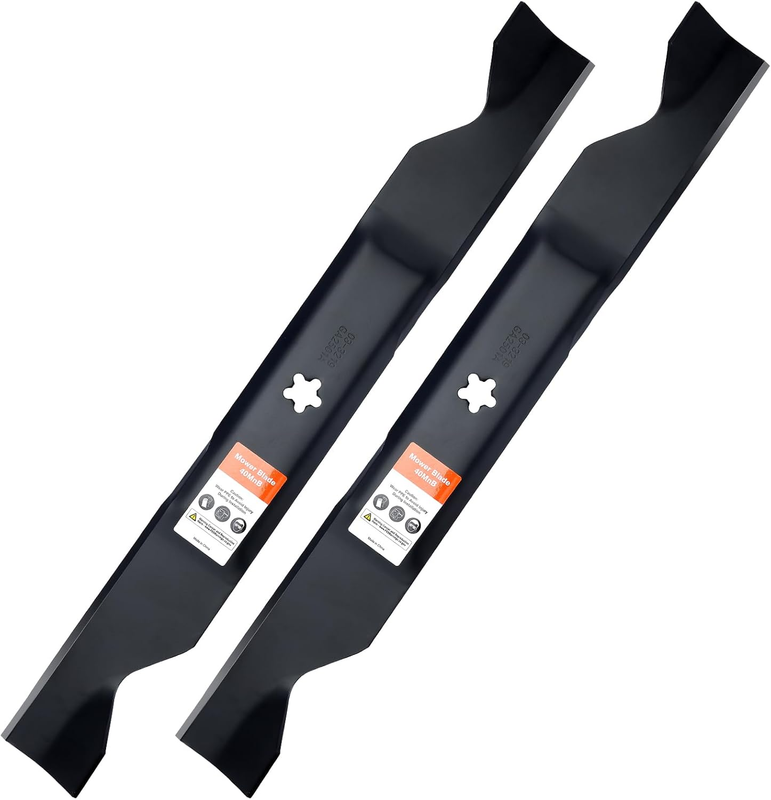 Mower Blades for Husqvarna YTH22V46 Z246 RZ4623 46" High Lift 5 Star Mount