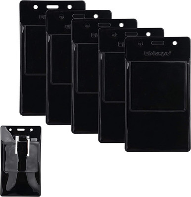 Wisdompro 5 Pack Clear Heavy Duty Pocket Protector for Shirts, Lab Coats, Pants 