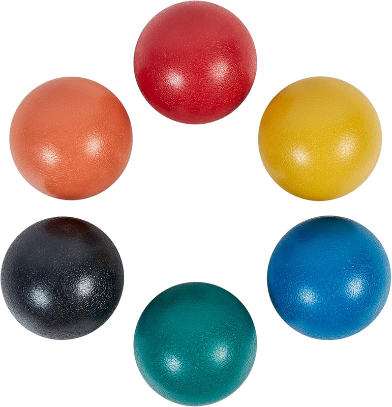 Apudarmis Croquet Ball Replacement Set, 6 Colored Balls for 28'', 32'' and 35''