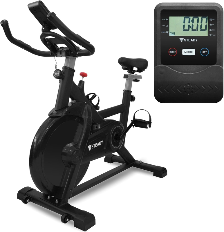 JAPAN Stationary Exercise Bike for Home - Cycling Bike with 
