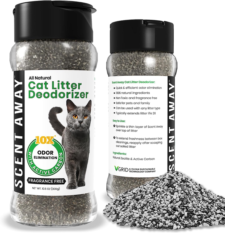 Odor Eliminator | Fragrance Free Cat Litter Deo