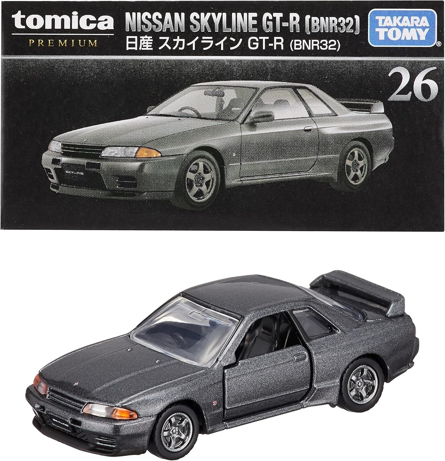 ミニカー TOMICA COLLECTIONBOW SERIES SKYLINEGT-R Takara Tomy Tomica 1/59 #48 Nissan Skyline GT-R (BNR32