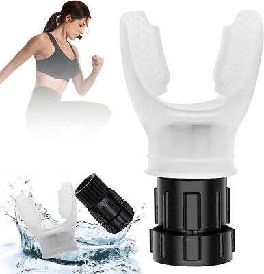 NEW Silicone Breathing Exercise Device Lung Expander Breathing Trainer Exerciser