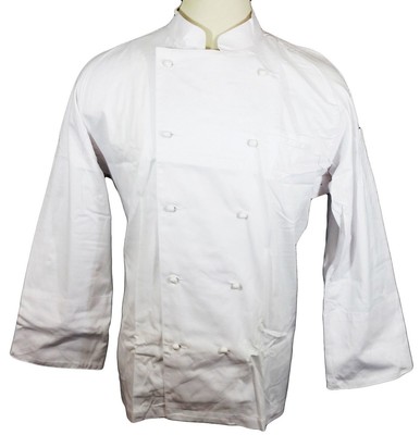 

Dickies Hospitality CW070101 Белая куртка с пуговицами и узлом Grand Master Chef, Белый