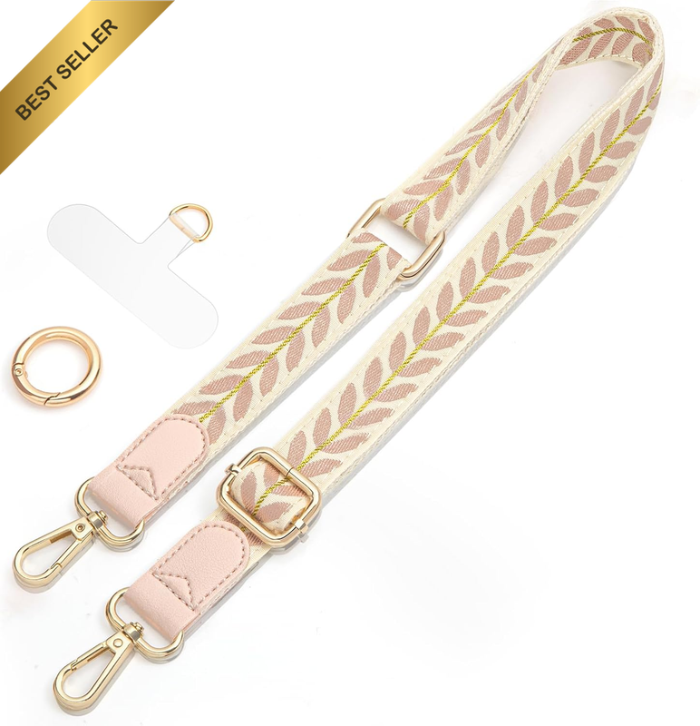 Shoulder Strap for Bags Bag Strap to Change for Handbags and Shoulder Bags Pink