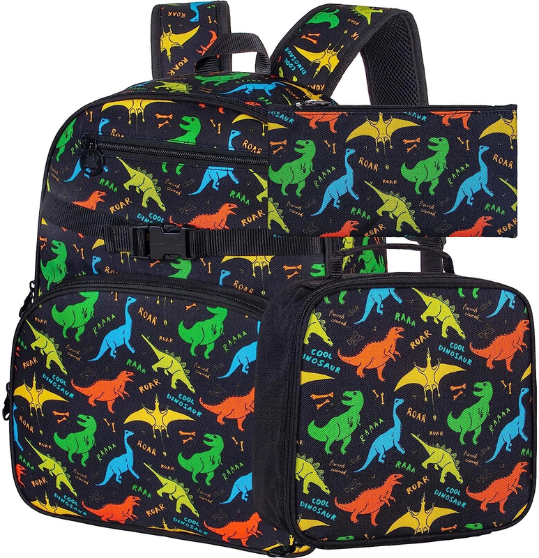 And School Bag With Lunch Box S