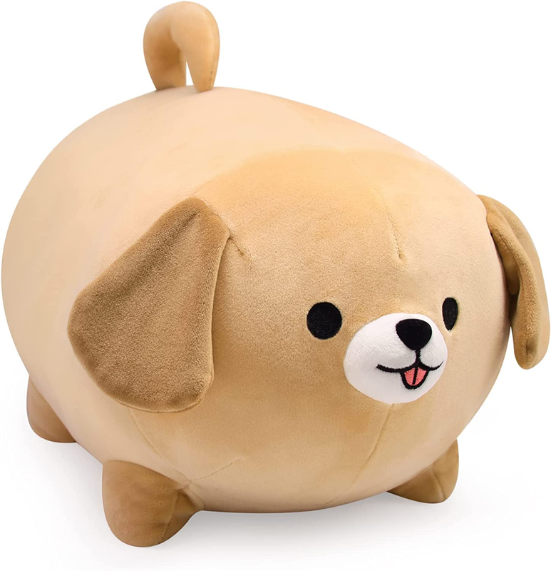 Dog Plush Pillow, 15Inch Cute Big Dogs Stuffed Animal Toys, Soft Giant Sleeping