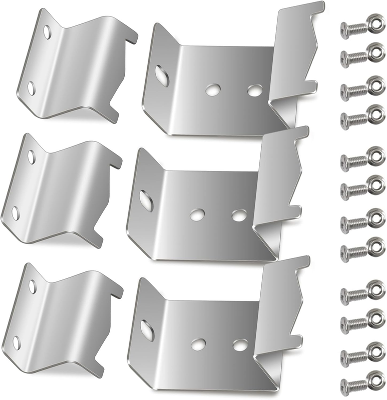 Stainless Steel Heat Plate Brackets for Chargriller 5050 3001 3008 3030 4000
