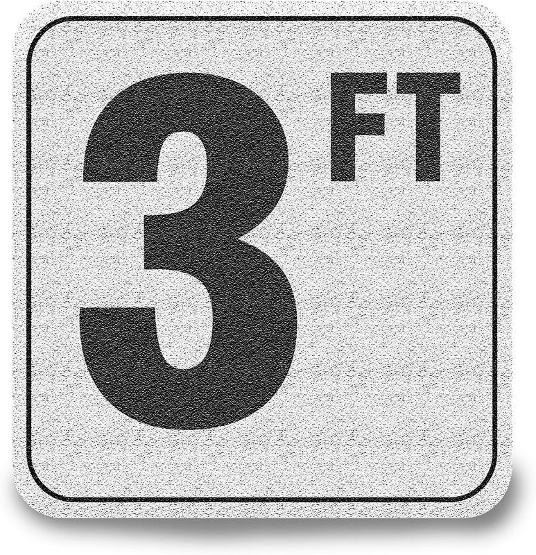 Sticker, 6x6 In Safety Signs Pool Ac