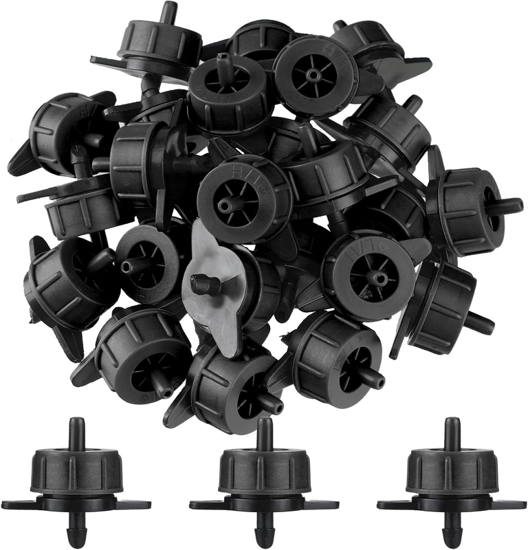 50 Pcs 1 GPH Drip Irrigation Emitters for Garden Watering System