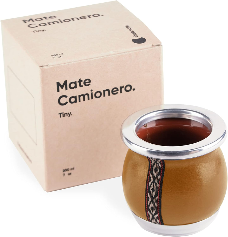 [Premium Yerba Mate Cup (Mate Gourd) - Crafted Ceramic Teacu