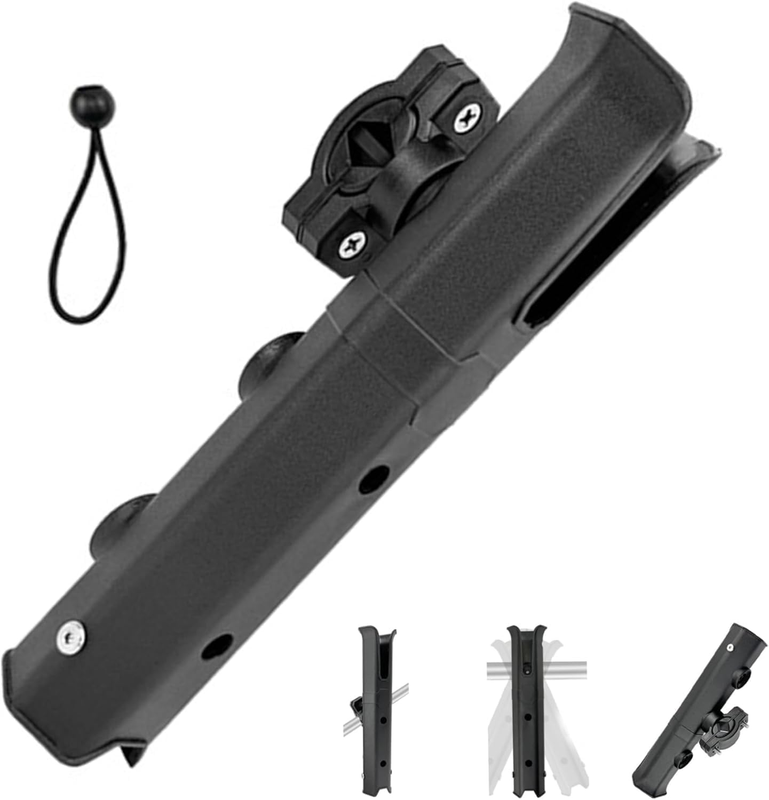 Adjustable Pole Mount Fishing Rod Holder,Fishing Rod Holder for Chair Bike Motor