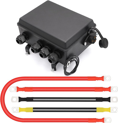 Winch Solenoid Relay Control Contactor Box for 8000-17000Lbs Electric ATV UTV Wi