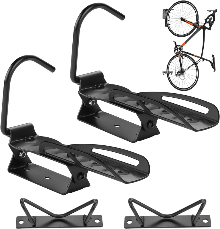 Swivel Bike Wall Mount 2 PACK Bike Rack Garage Rack Bike Sto