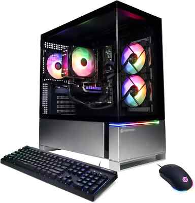 CyberPowerPC Gamer Master Gaming PC 16GB RAM RTX 4060 Ti Desktop GMA2900A
