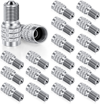 20 Pack Double Seal Valve Stem Cap Inflate Tire Valve Caps Flow through Tires Ai