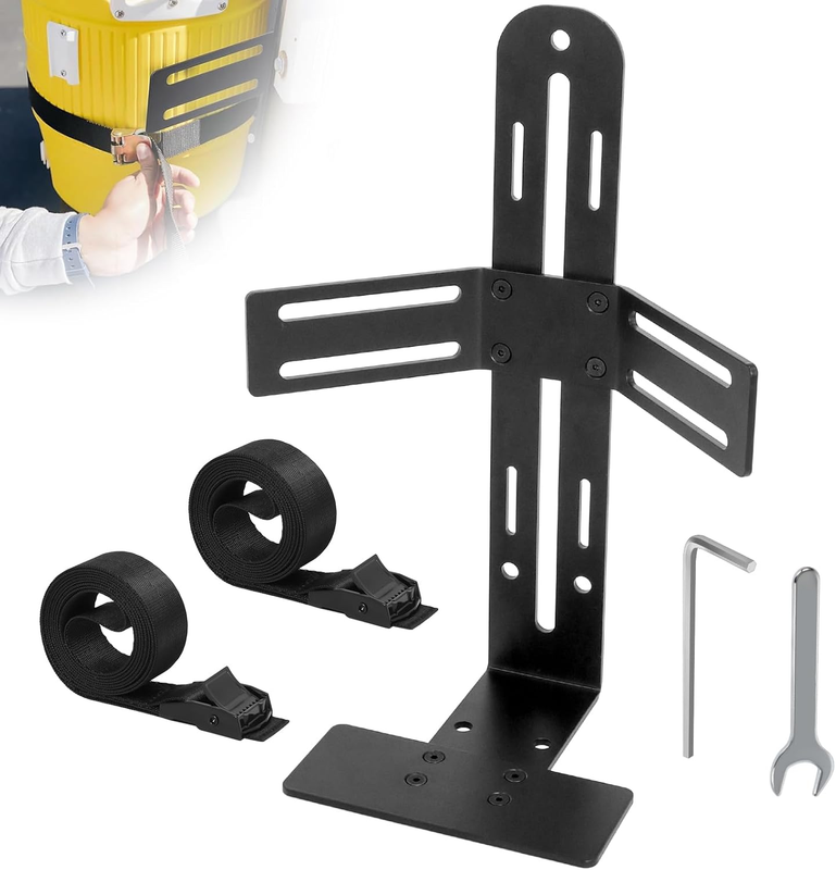 Water Cooler Mount Rack, 5 Gallon Steel Water Cooler Bucket Holder for RV Truck