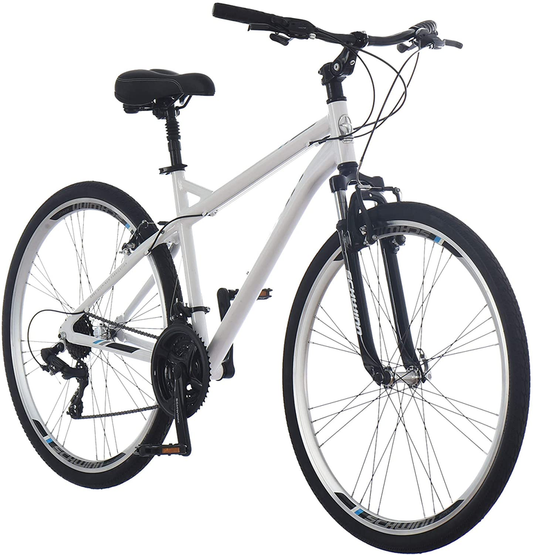 Schwinn Network Hybrid Bike, Men and Women, 700C Wheels, 15-18-Inch Adult Frame,