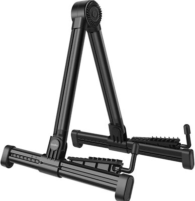 Foldable Universal Guitar Stand Floor A-Frame for Acoustic Electric Guitar Bass 
