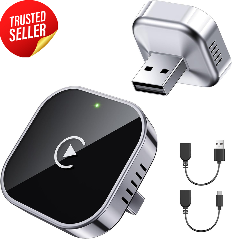Mini Wireless CarPlay Adapter Zero Lag Auto Plug