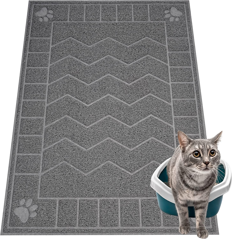 Mat Pad Pet Kitty Clean Easy Cleaning Floor Protecter