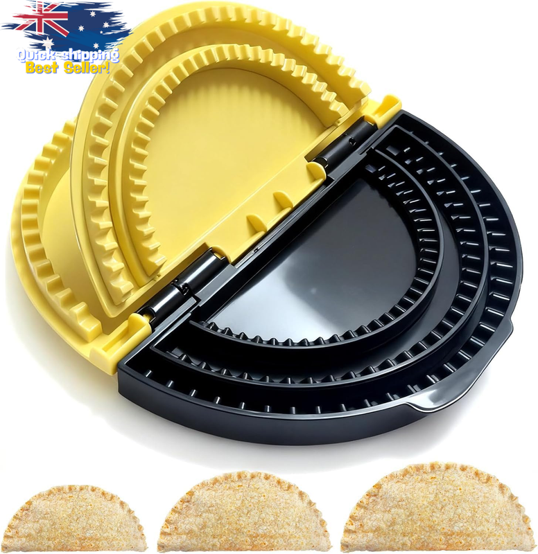3-in-1 Tortilla Crimper & Sealer for Quesadillas, 6-12 Inch, Dishwasher Safe