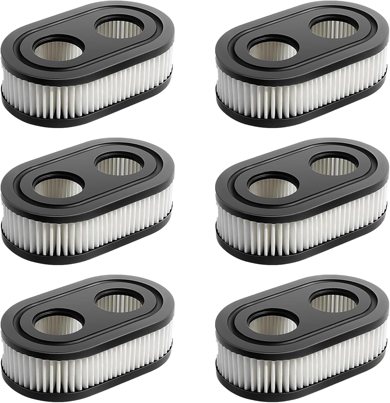 6 Pack Air Filter 593260 798452 for Briggs Stratton 500 550 625 675 725 Series