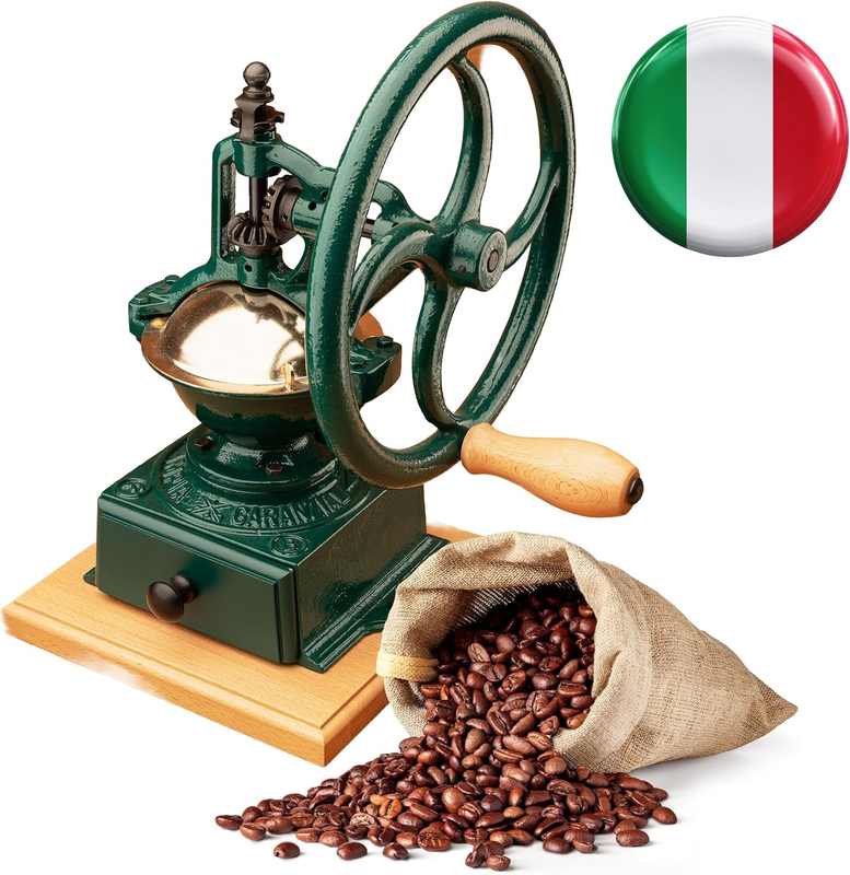 Premium Green Large Coffee Grinder for Freshly Ground Coffee Bliss
