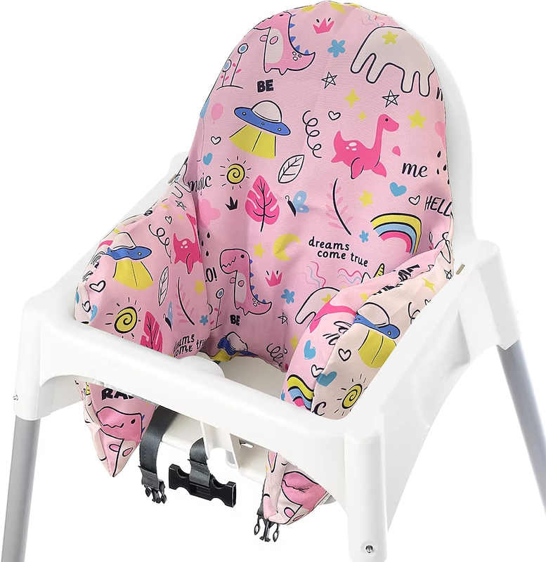 Cushion With Cover For Ikea Antilop High Chair,  Wooden High Chair Pa