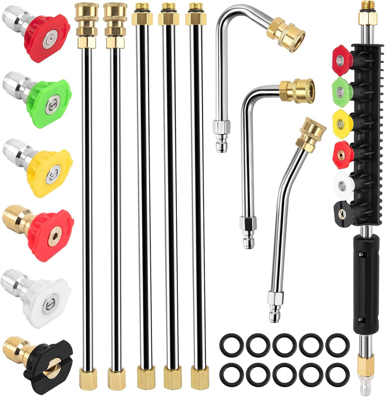 Pressure Washer Extension Wand Kit 4000 PSI for Karcher Honda Troy-Bilt Ryobi 30