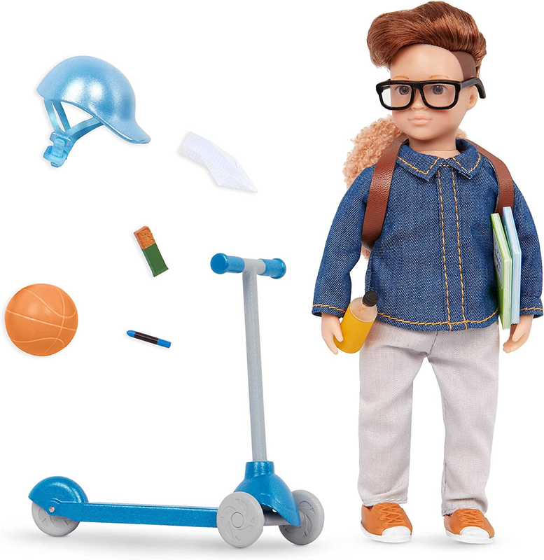 &ndash; Thomas&rsquo; Scooter Set &ndash; Mini Boy Doll & Scooter Playset &ndash; 6-inch Doll